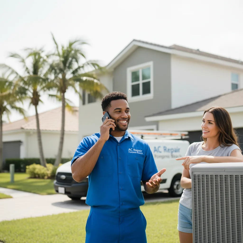 AC Repair Pompano Beach customer support in Farrell